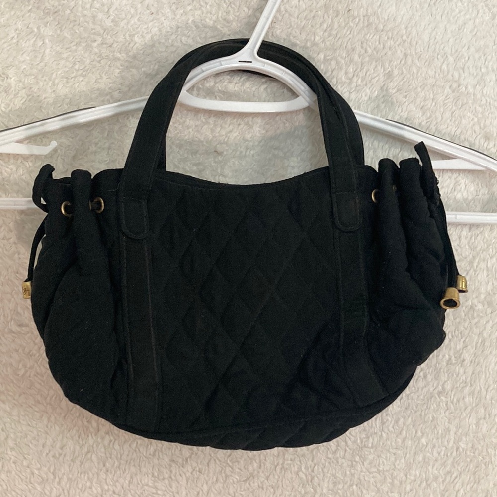 Vera Bradley Black Quilted Handbag